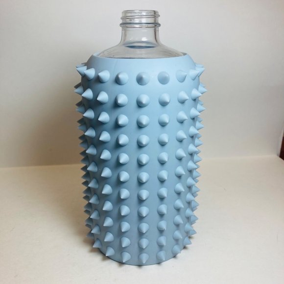 bkr Other - bkr Sawyer Spiked Big Bottle 32 oz 1 Liter Dusty Blue  Silicone Sleeve NO LID